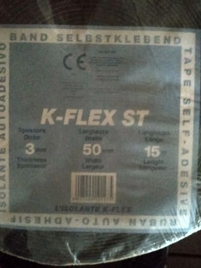 Лот: 19335631. Фото: 1. лента k-flex st. Клеи, герметики, пена монтажная, клейкие ленты