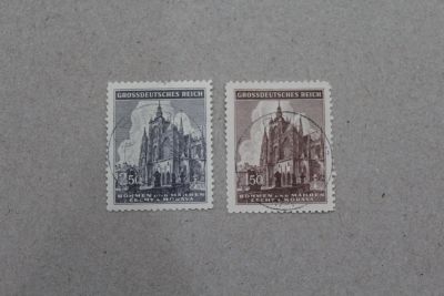 Лот: 24680001. Фото: 1. Германия 1944 года. 3 Рейх. Богемия... Марки
