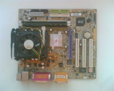 Лот: 869055. Фото: 1. Материнская плата Socket 478. Материнские платы