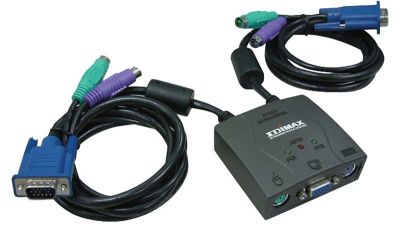 Лот: 5475841. Фото: 1. Переключатель KVM "Edimax EK-PA2C... Платы расширения, контроллеры, доп. порты