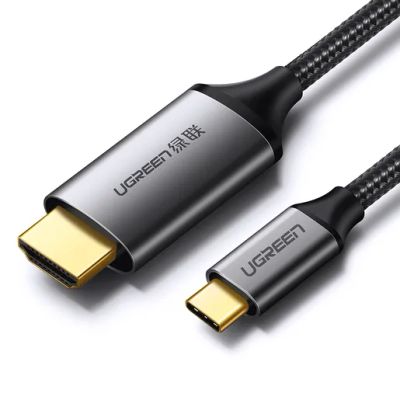 Лот: 21438329. Фото: 1. Кабель UGREEN USB-C to HDMI Cable... Шлейфы, кабели, переходники