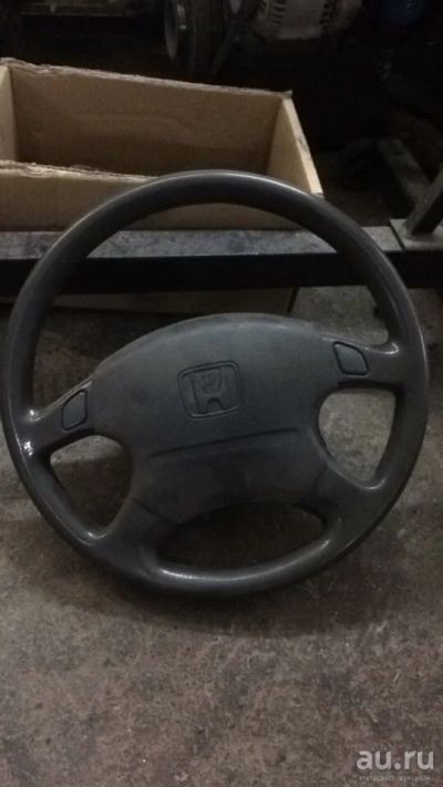 Лот: 16146171. Фото: 1. Руль Honda Civic Ferio EG8 c подушкой... Салон