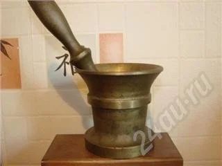 Лот: 391111. Фото: 1. медная ступа. Столовые приборы, ножи