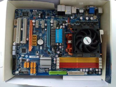 Лот: 2412529. Фото: 1. Материнская плата с процессором. Материнские платы