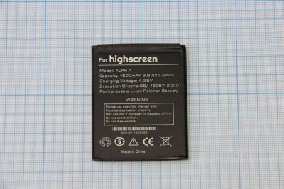Лот: 12247662. Фото: 1. АКБ Highscreen Alpha Rage 3.8V... Аккумуляторы