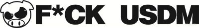 Лот: 1096247. Фото: 1. наклейка f*ck usdm. Детали тюнинга