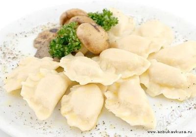 Лот: 1762196. Фото: 1. Вареники с картошкой и грибами. Полуфабрикаты