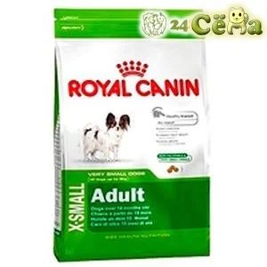 Лот: 6508298. Фото: 1. Royal Canin X-Small Adult - 500... Корма