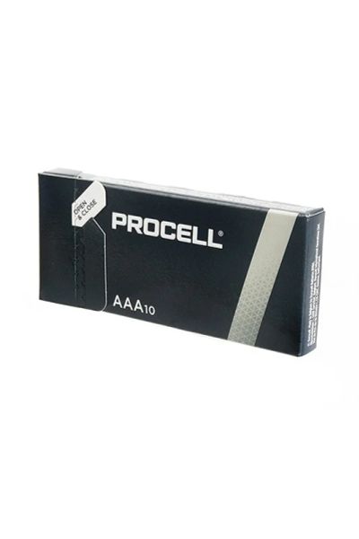 Лот: 18145267. Фото: 1. Батарейки AAA(LR03) DURACELL PROCELL... Батарейки, аккумуляторы, элементы питания