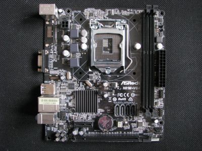 Лот: 17332728. Фото: 1. Материнская плата ASRock H81M-VG4. Материнские платы