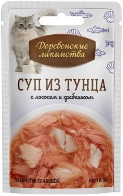 Лот: 16212690. Фото: 1. Дер.лак-ва ПАУЧ 35г д/кош СУП... Корма