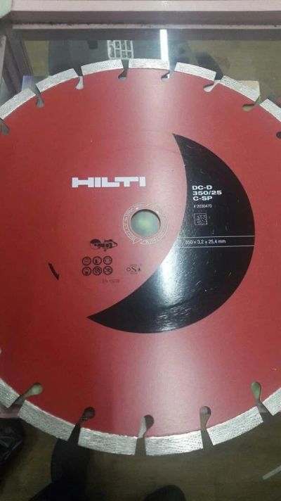 Лот: 10723595. Фото: 1. Диск алмазный Hilti. 350*25,4. Расходные материалы, сменные насадки