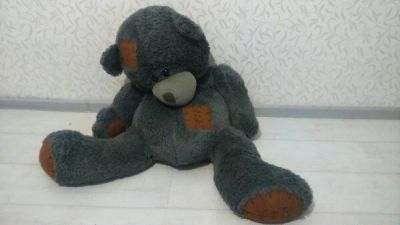 Лот: 6762004. Фото: 1. Большой медведь игрушка. Мягкие