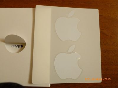 Лот: 14216625. Фото: 1. Наклейки Apple, оригинальные. Защитные стёкла, защитные плёнки