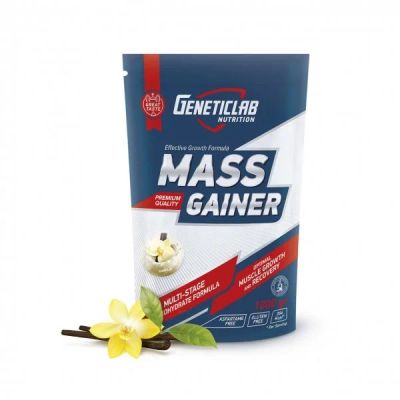 Лот: 9194781. Фото: 1. Гейнер MASS gainer от Geneticlab... Спортивное питание, витамины