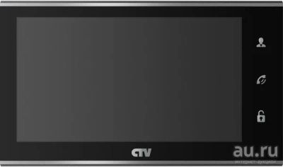 Лот: 13051035. Фото: 1. Видеодомофон CTV-M3101 В(чёрный... Домофонные системы