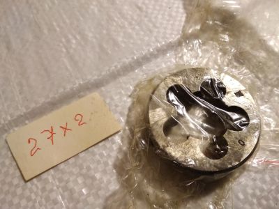 Лот: 17334152. Фото: 1. Плашка М27*2 новая (3-3\2). Расходные материалы, сменные насадки