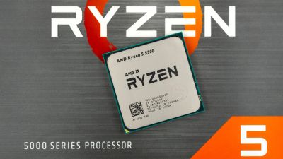 Лот: 20830454. Фото: 1. Новый! AMD Ryzen 5 5500 (16 МБ... Процессоры