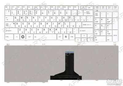 Лот: 15963528. Фото: 1. Клавиатура TOSHIBA Satellite L750... Клавиатуры для ноутбуков