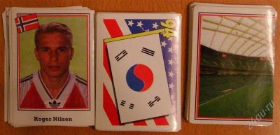 Лот: 992436. Фото: 1. Наклейки "USA 94" (66 шт.). Наклейки, карточки, вкладыши