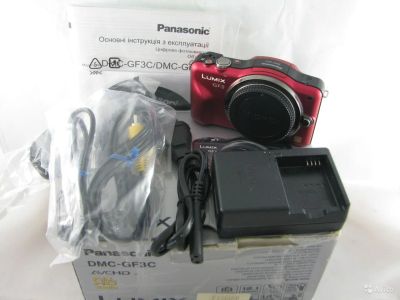 Лот: 6891868. Фото: 1. Panasonic Lumix DMC-GF3 Body c... Цифровые беззеркальные со сменной оптикой