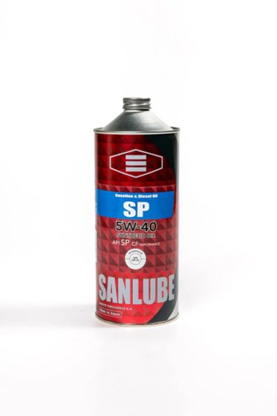 Лот: 21075419. Фото: 1. Sanlube SP/GF-6A 5w40, 1л Япония. Масла, жидкости