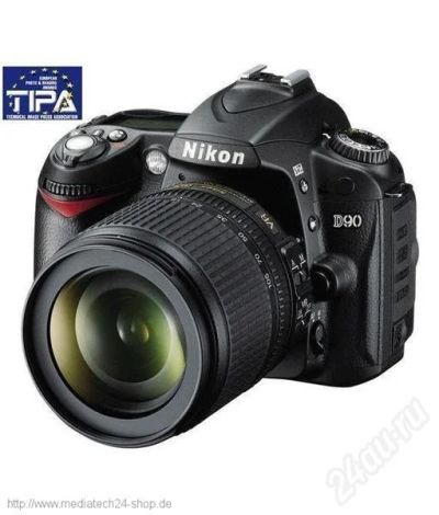 Лот: 351069. Фото: 1. Nikon D90 Kit AF-S DX 18-105 mm... Цифровые зеркальные