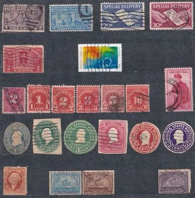 Лот: 25850630. Фото: 1. США 1887-1998 ВОВ_018. Марки