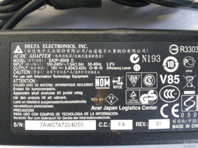 Лот: 10704920. Фото: 1. Блок питания ноутбука Samsung... Корпуса, блоки питания