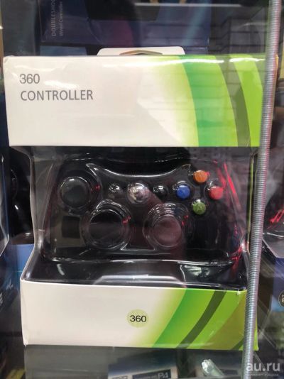 Лот: 13293155. Фото: 1. Джойстик Xbox 360 проводной. Аксессуары для игровых приставок, консолей, геймпады