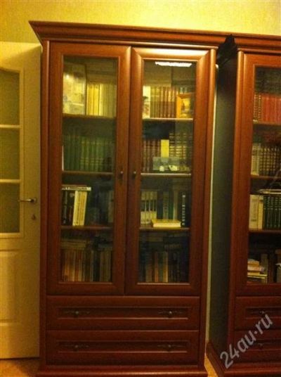 Лот: 2238420. Фото: 1. 2 книжных шкафа. Шкафы, шкафы-купе
