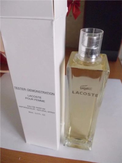 Лот: 9854512. Фото: 1. Lacoste Pour Femme 90мл тестер... Женская парфюмерия