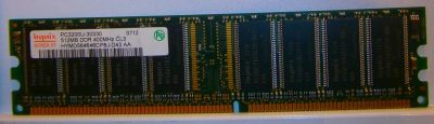 Лот: 6185406. Фото: 1. Hynix DDR 512mb. Оперативная память