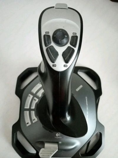 Лот: 11445625. Фото: 1. Джойстик Logitech FORCE 3D PRO. Рули, джойстики