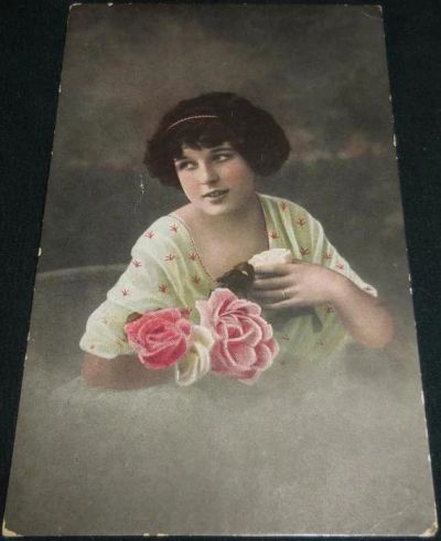 Лот: 4739041. Фото: 1. старинная немецкая открытка -... Документы, ценные бумаги, письма