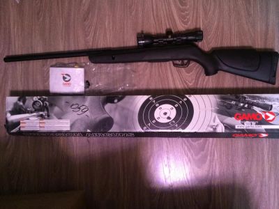 Лот: 5947718. Фото: 1. Винтовка пневматическая GAMO big... Пневматическое оружие