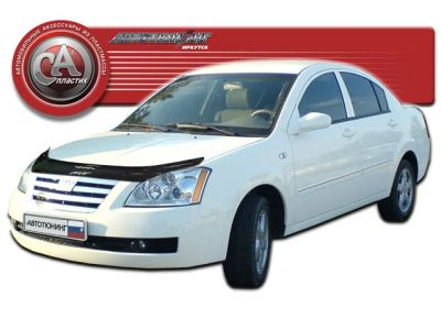 Лот: 4798906. Фото: 1. Дефлектор капота (чёрный) Chery... Детали тюнинга