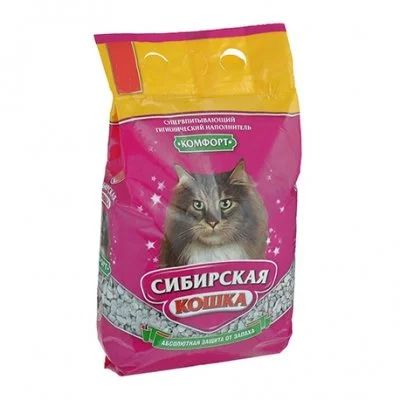 Лот: 14009847. Фото: 1. Наполнитель Сибирская Кошка комфорт... Миски, лотки, наполнители