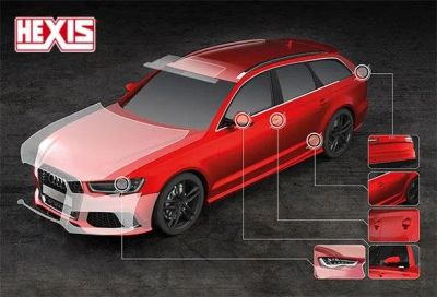 Лот: 13912488. Фото: 1. Антигравийная пленка Hexis Bodyfence... Тонировка, автовинил