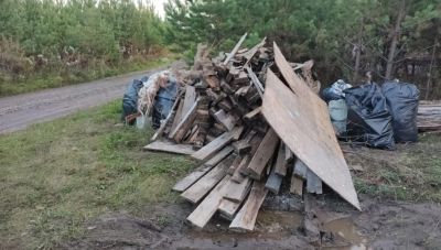 Лот: 25771543. Фото: 1. дрова бесплатно в емельяново. Дрова, горбыль
