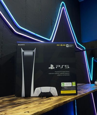 Лот: 18586644. Фото: 1. НОВАЯ Playstation 5 digital edition... Игровые приставки, консоли