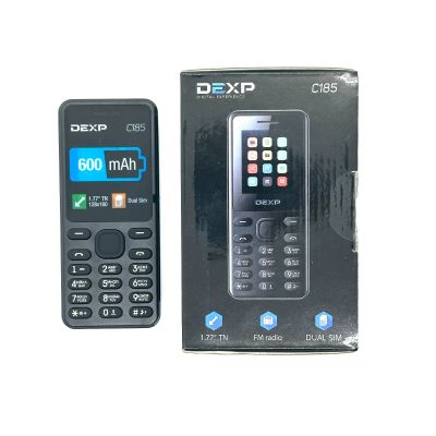 Лот: 25516721. Фото: 1. Мобильный телефон Dexp C185. Кнопочные мобильные телефоны
