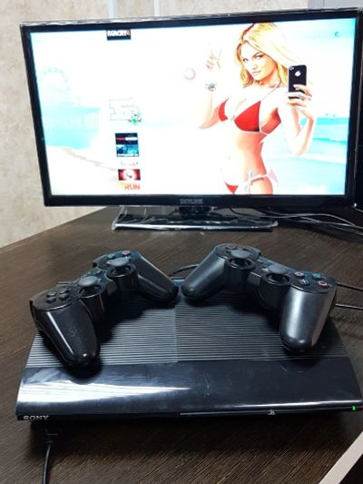 Лот: 14594664. Фото: 1. Sony Playstation 3 500 GB Прошитая. Консоли