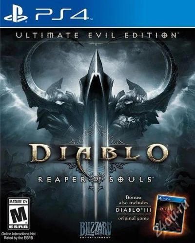 Лот: 12007232. Фото: 1. Diablo III Reaper Of Souls (Diablo... Игры для консолей
