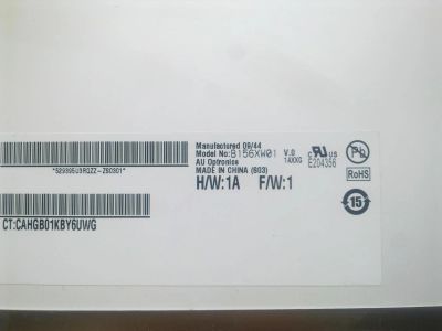 Лот: 10861520. Фото: 1. Матрица 15.6 Optronics B156XW01... Матрицы для дисплея