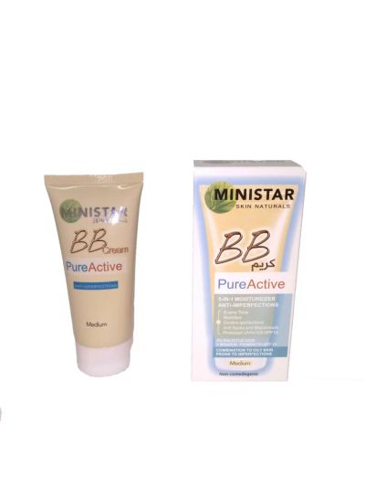 Лот: 11261036. Фото: 1. BB cream"Ministar"pure active. Уход за лицом 