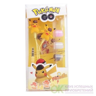 Лот: 11833977. Фото: 1. Проводные наушники - Pokemon Go. Наушники, гарнитуры