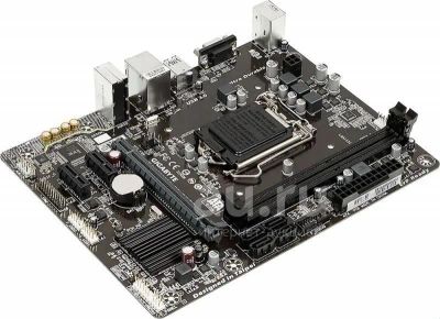 Лот: 20680914. Фото: 1. Материнская плата Gigabyte GA-H110M-S2... Материнские платы