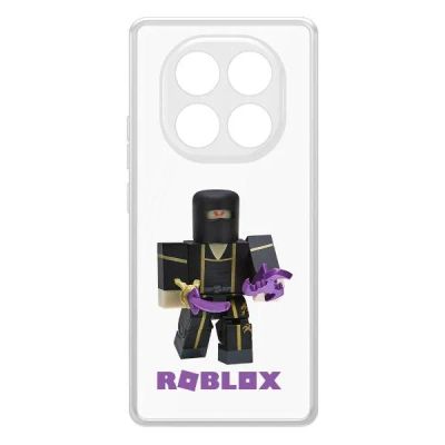 Лот: 25086314. Фото: 1. Чехол Krutoff Clear Case Roblox... Чехлы, бамперы