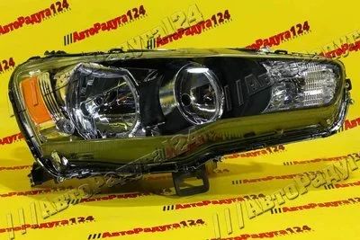 Лот: 18641017. Фото: 1. Фара Mitsubishi Lancer (2007-... Оптика и освещение